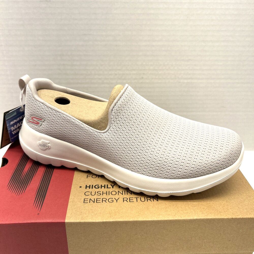 Skechers Women's Gray Slip-On Sneakers